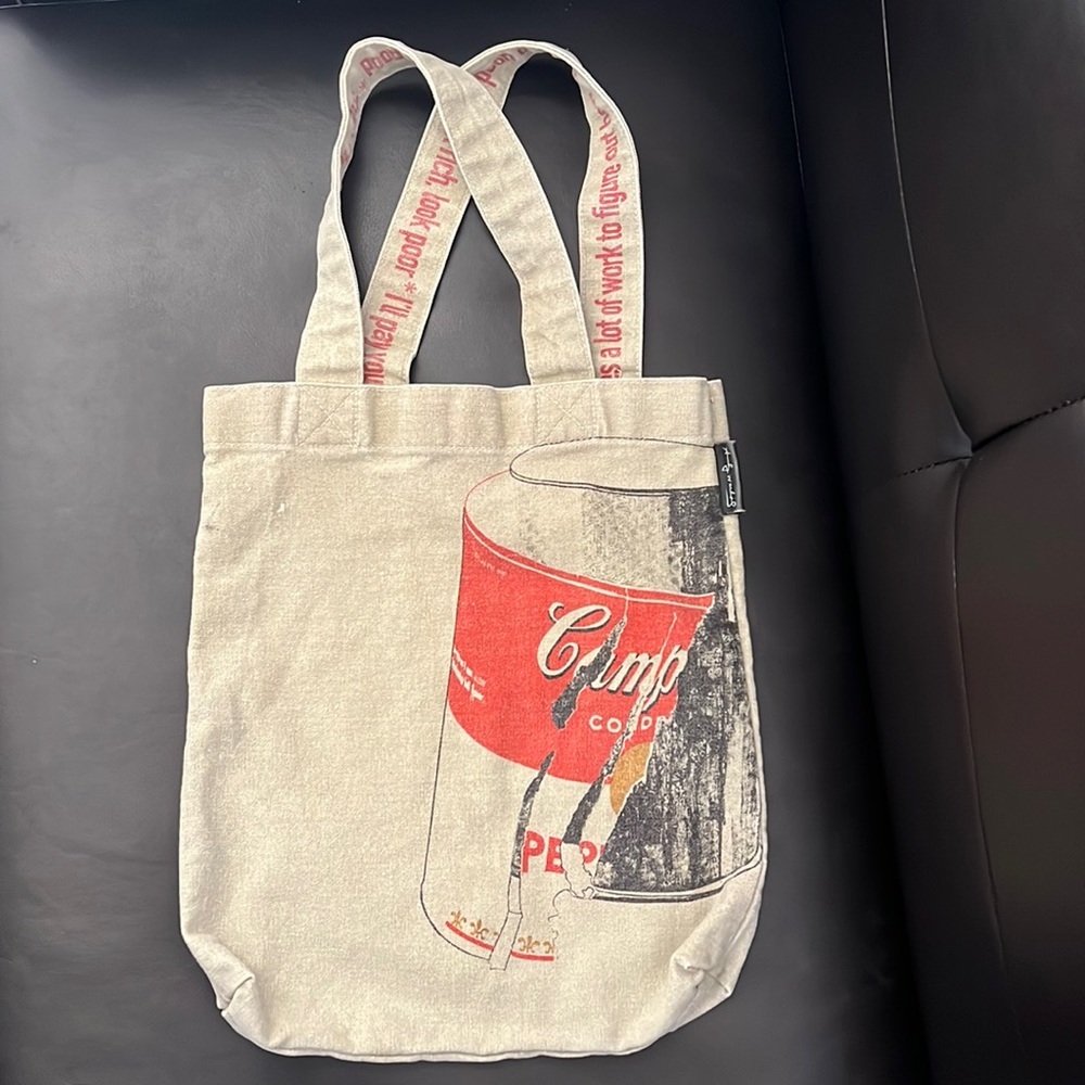 Andy Warhol Canvas Tote